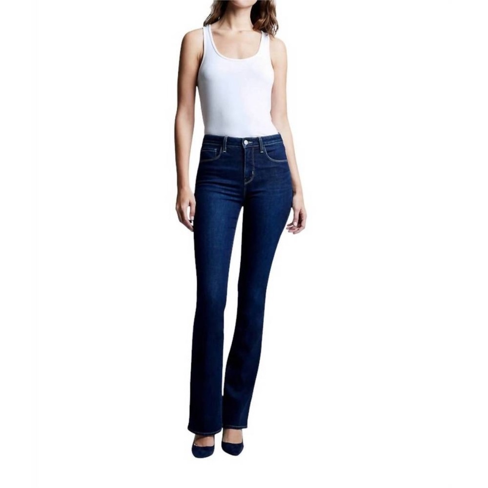 L'AGENCE Selma High-Rise Barstow Jeans sleek baby boot - 30